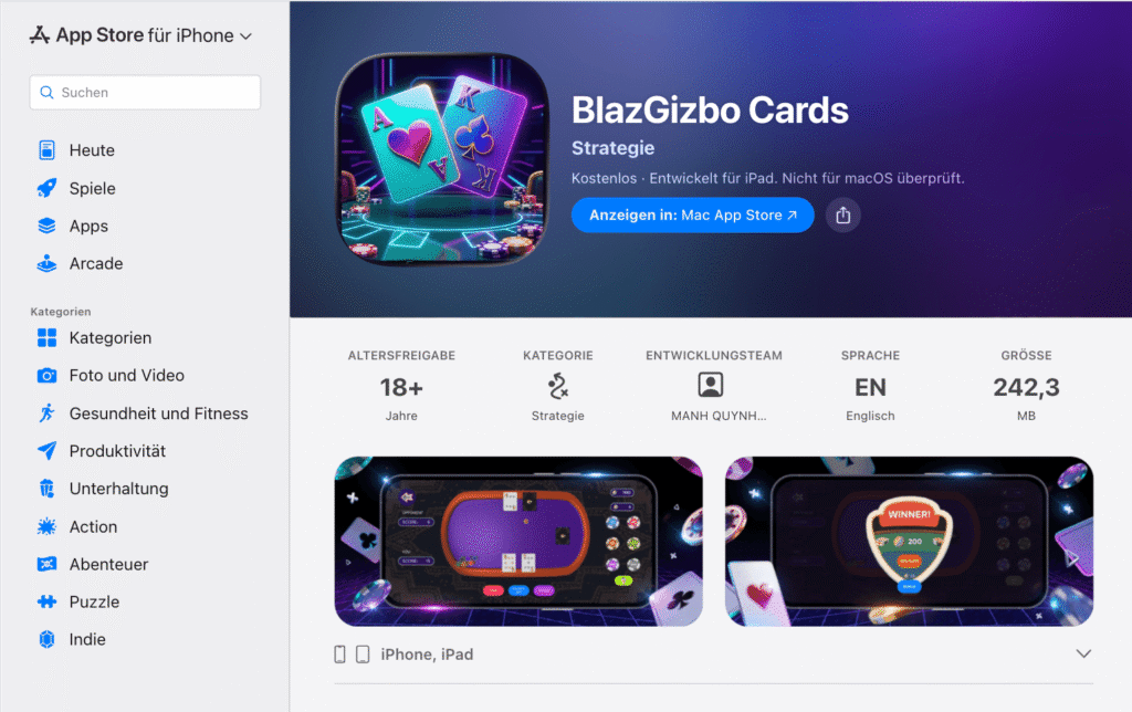 gizbo ios app